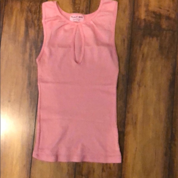 MICHAEL STARS PEEPHOLE TANK TOP - Picture 2 of 5